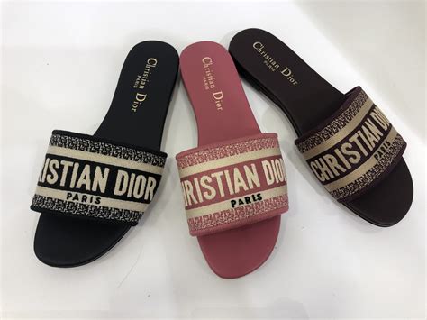 dior sandals ladies|christian Dior slippers original.